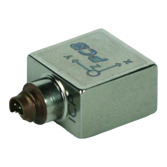 PCB Piezotronics J356A24/NC Installation And Operating Manual