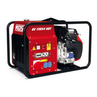 Mosa GE 17054 HBT Use And Maintenance Manual