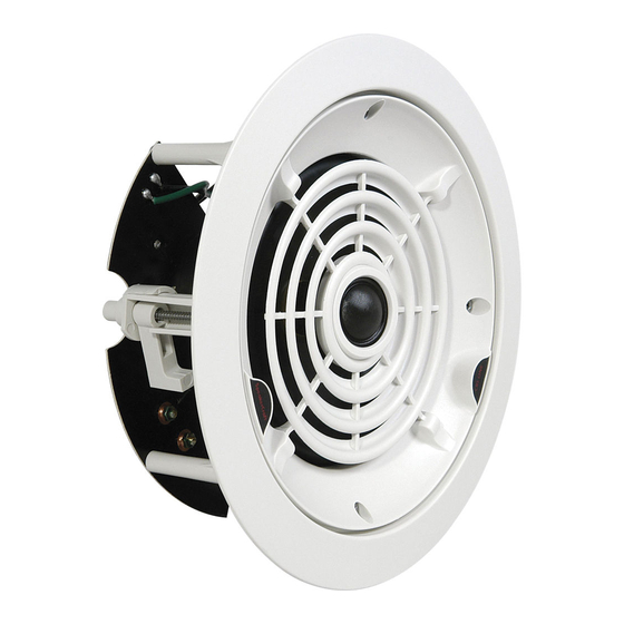 SpeakerCraft CRS6 One Owner's Manual
