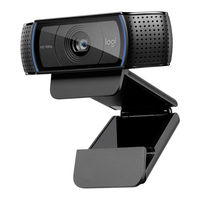 Logitech HD Pro Webcam C920 Quick Start Manual