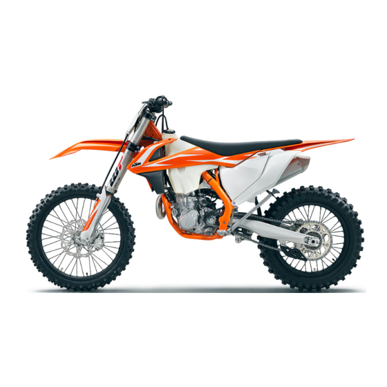 KTM 350 SX-F 2018 Owner's Manual