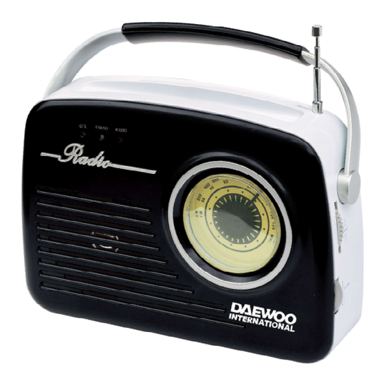 Daewoo International DRP-130 User Manual