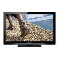 PANASONIC Viera TX-L42E3E Operating Instructions Manual