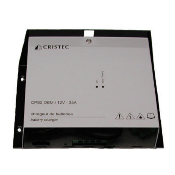 Cristec CPS2 OEM 12V/25A User Manual