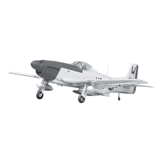 arf P-51 MUSTANG Instruction Manual