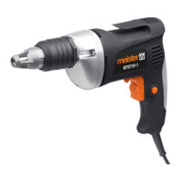 Meister MTS710-1 Translation Of The Original Instructions