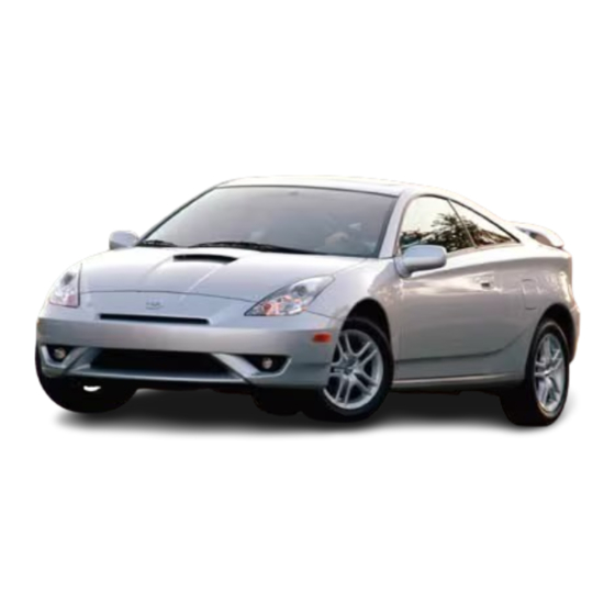Toyota 2003 Celica Owner's Manual