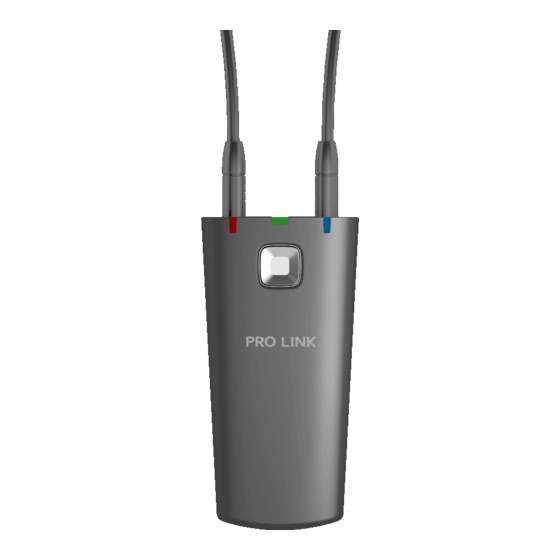 Widex Pro Link Quick Manual
