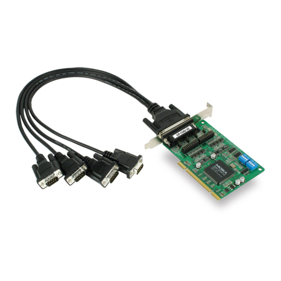 Moxa Technologies Industio CP134-UI User Manual
