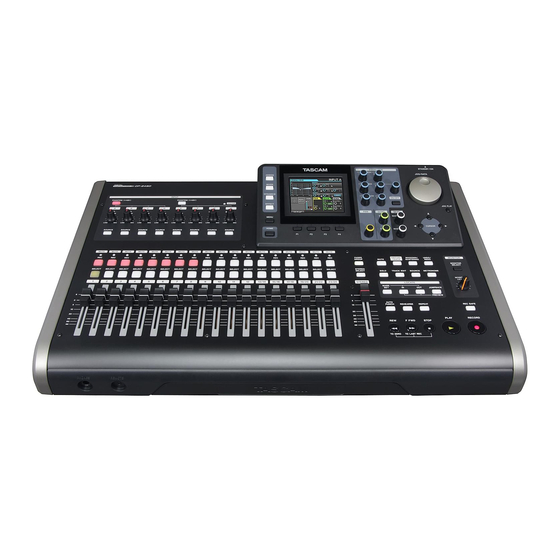 Tascam DP-24 Troubleshooting Supplement