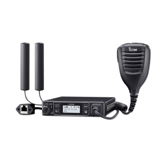 Icom IP501M Operating Manual
