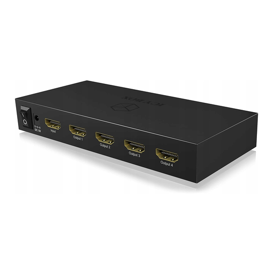 Icy Box IB-SPL1041 Manual