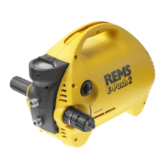 REMS E-Push 2 Instruction Manual
