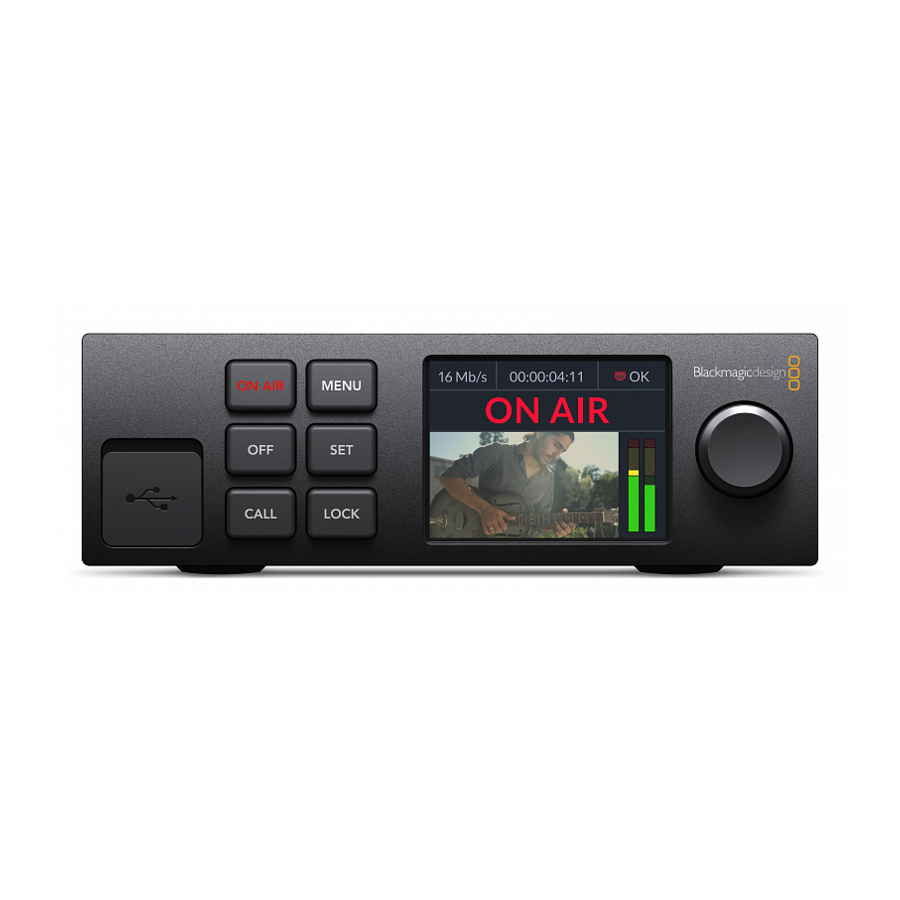 Blackmagicdesign Web Presenter HD Installation And Operation Manual