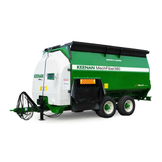 Alltech KEENAN MechFiber380 Operator's Manual