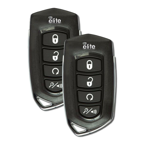 Code Alarm Elite CA6155e Owner's Manual