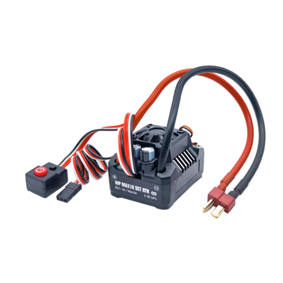Hobbywing WP-MAX10-SCT-120A- 4S-RTR User Manual