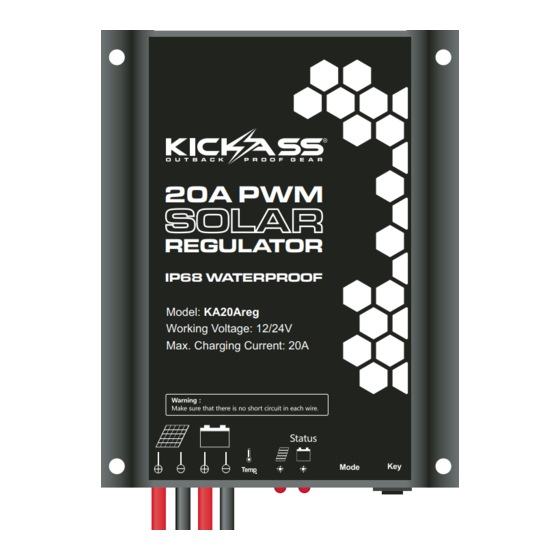KickAss KA20Areg Quick Start Manual