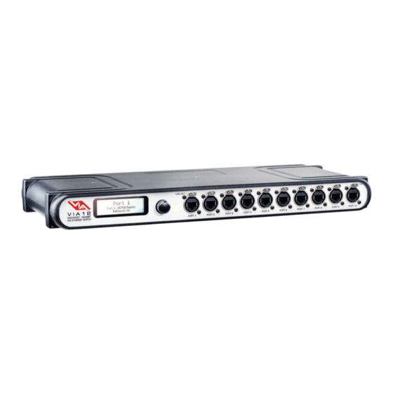 Acuity Brands Lighting Pathway VIA 12 Series User Manual