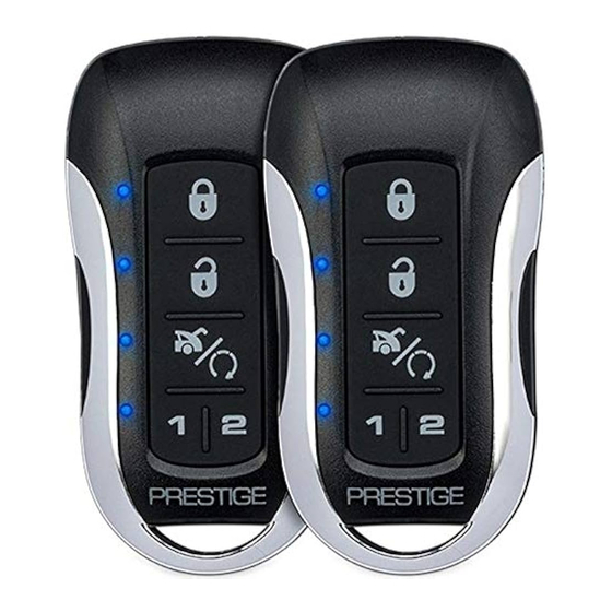 Prestige PE1M2LEDZ Owner's Manual