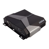 Power Acoustik Gothic GT1-6000D Owner's Manual