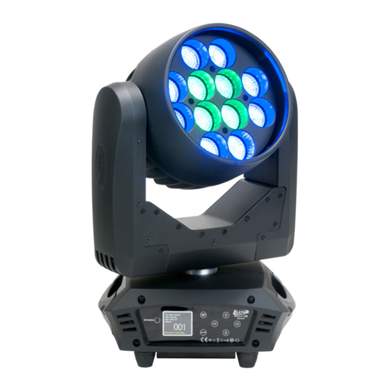Elation Rayzor Q12 Zoom User Manual