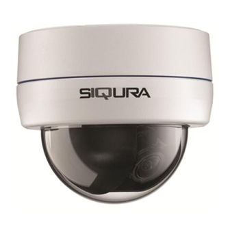 Siqura CD820 Series Network Dome Camera Manuals