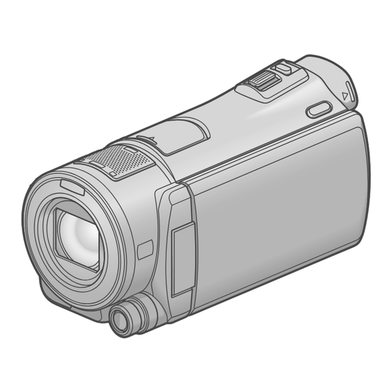 Sony HANDYCAM CX550V Operating Manual