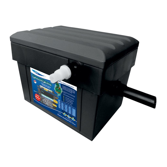Lotus Green Genie 2500 Installation And Maintenance Instructions