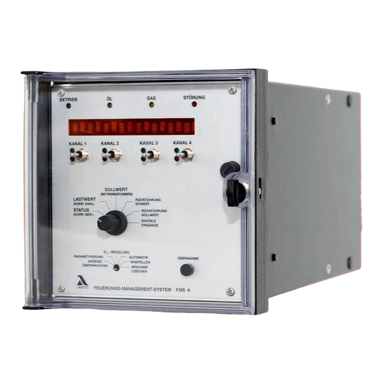 Lamtec FMS 4 Combustion Management System Manuals