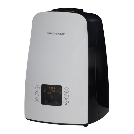 Air-O-Swiss AOS U600 Instructions For Use Manual