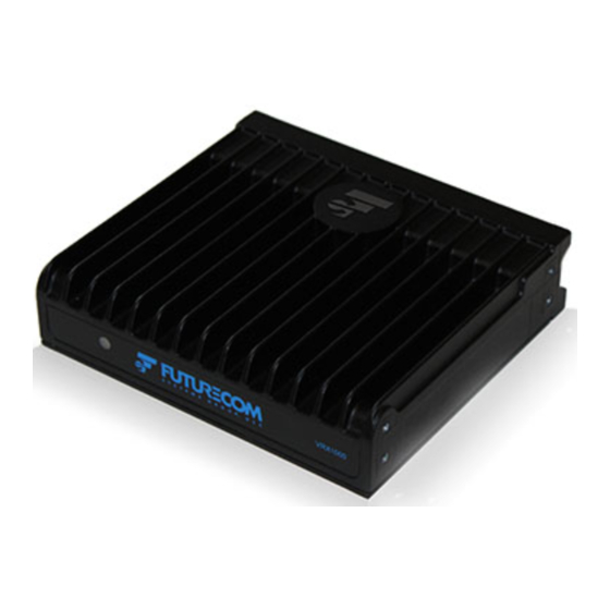 Futurecom VRX1000 User Manual