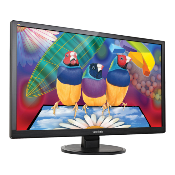 ViewSonic VA2855Smh User Manual