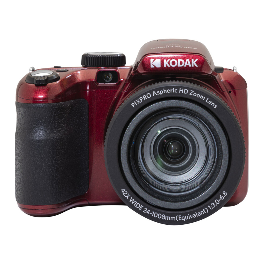 Kodak PIXPRO AZ425, PIXPRO AZ425-BK Manual