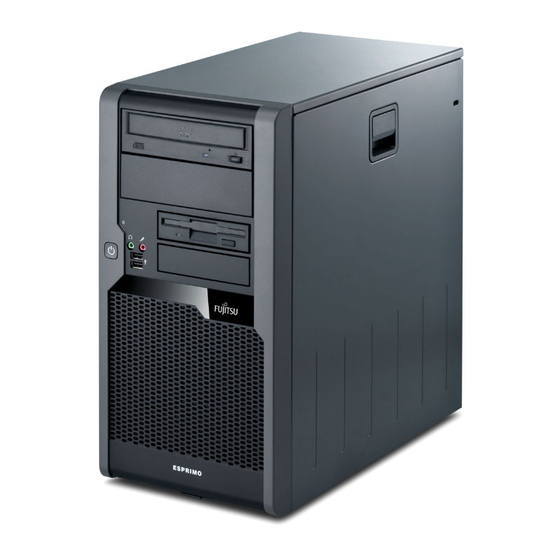 Fujitsu ESPRIMO P5731 Operating Manual
