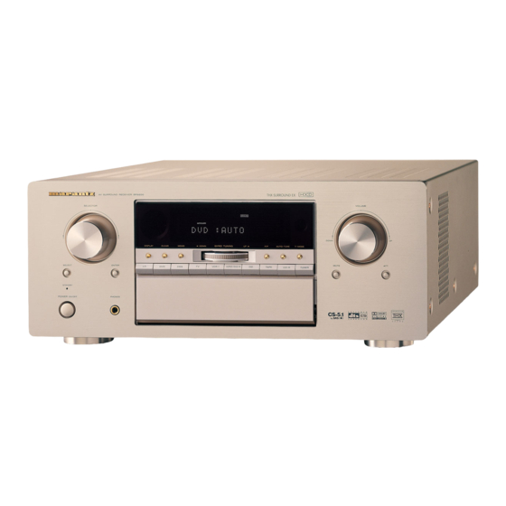 Marantz SR9200 Service Manual
