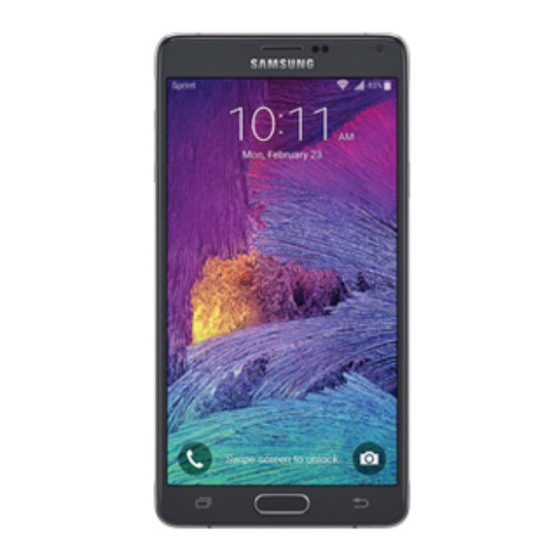 Samsung Galaxy Note 4 User Manual