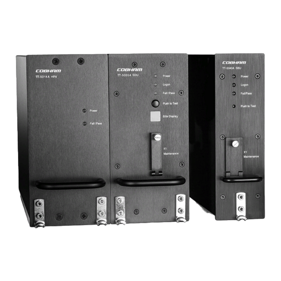 COBHAM AVIATOR 700 User Manual