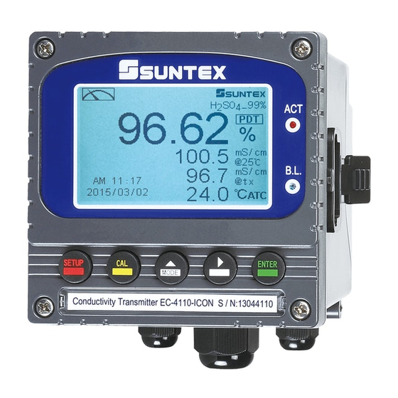 Suntex EC-4110-I Operation Manual