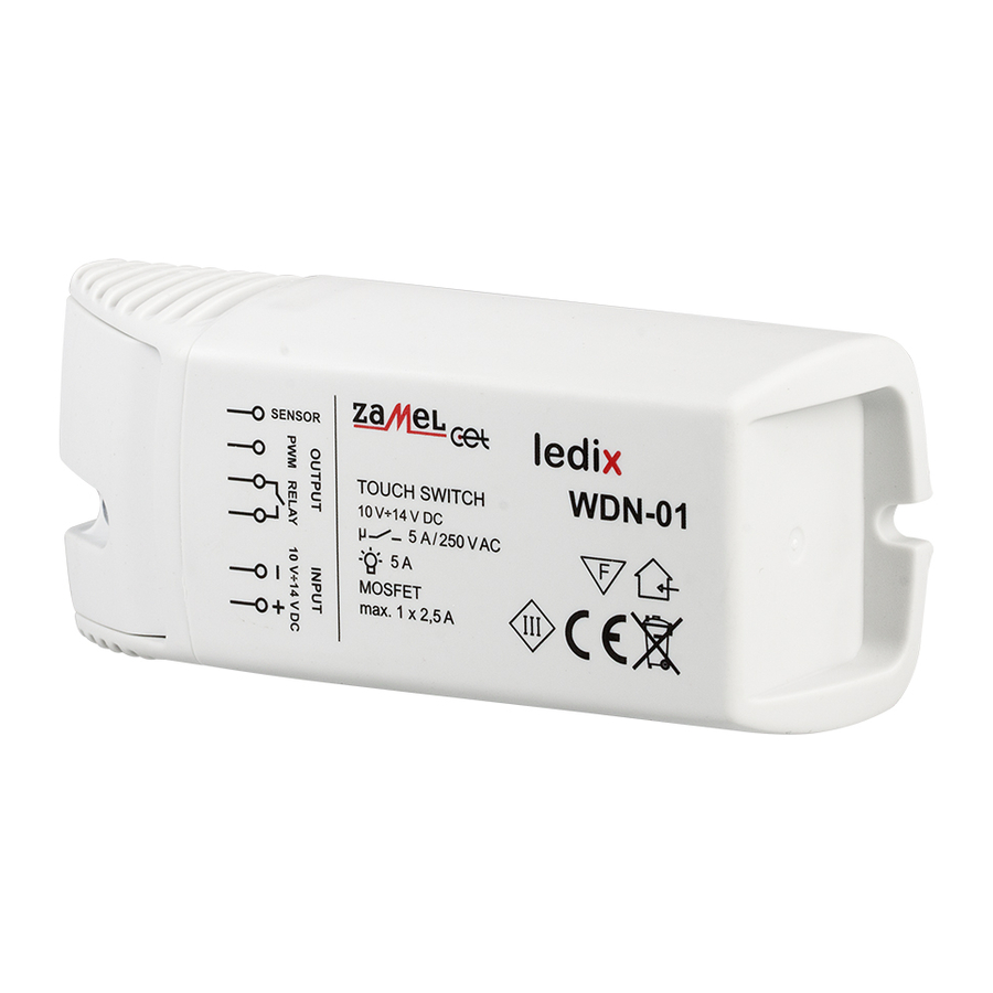 Zamel Ledix WDN-01 Quick Manual