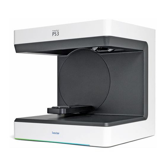 Ivoclar digital PrograScan PS3 Operating Instructions Manual