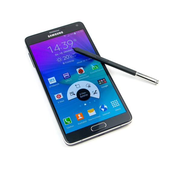 Samsung Galaxy Note 4 Manual