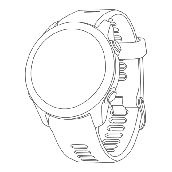 Garmin FORERUNNER 55 user Owner's Manual