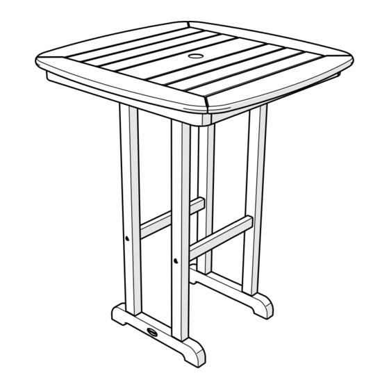 Polywood NCCT31 Assembly Instructions