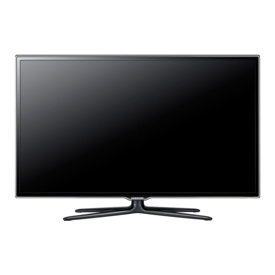 User Manuals: Samsung UE ES61 Series LED TV