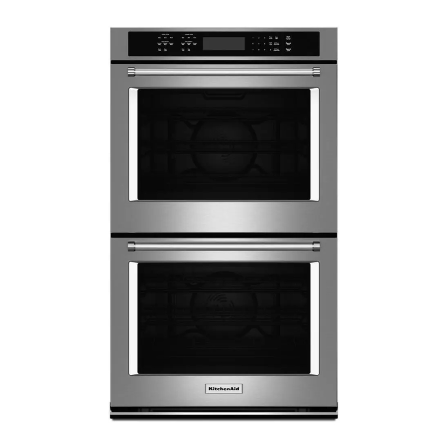 KitchenAid KODE500ESS - 30" Double Wall Oven with Even-Heat True Convection Manual