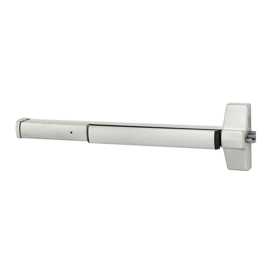 Assa Abloy Corbin Russwin ED5200 Series Installation Instructions Manual