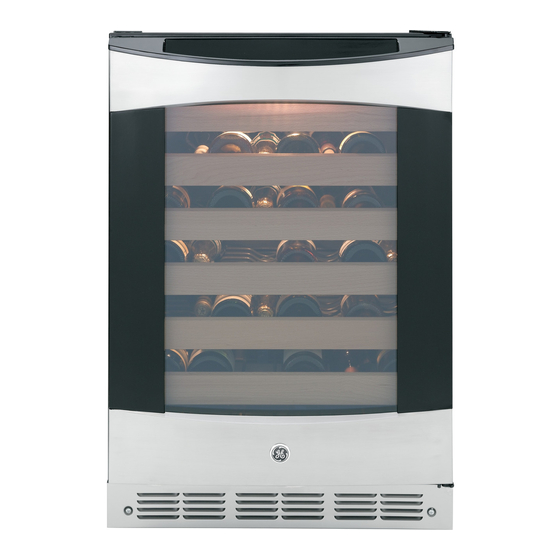 GE PCR06WATSS - Wine Center With A 57 Bottle Capacity Dimensions And Installation Information