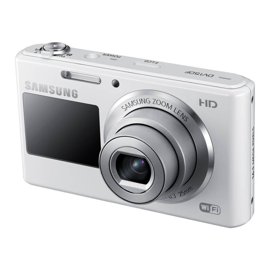 Samsung DV150F 16.2MP Smart Compact Camera (WiFi Manuals