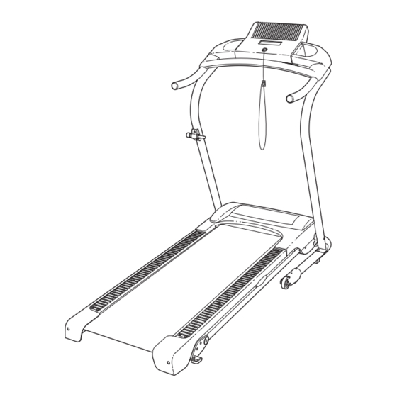 Weslo Cadence 25 Treadmill User Manual